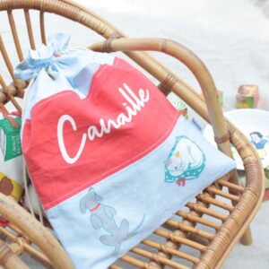Sac à jouets/change  "Canaille" Miaouwaf