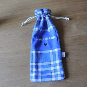 Sac à saucisson  "Saucisson ♥" Léon