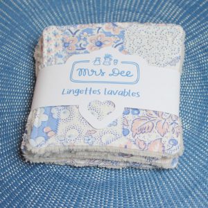 Semainier de Lingettes lavables "Bradford"