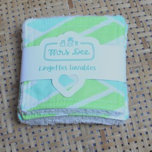 Semainier de Lingettes lavables "Marty"